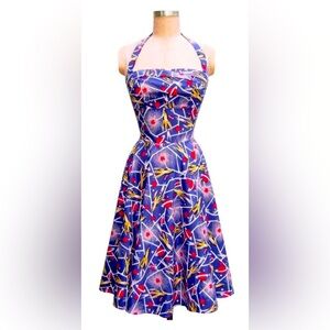 Trashy Diva Trixie Rock Print Dress